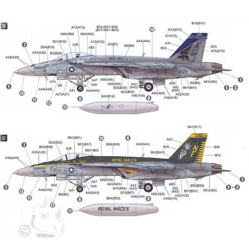 Best department store online AGM84A'S 1/32 TRUMPETER F/A18E SUPER