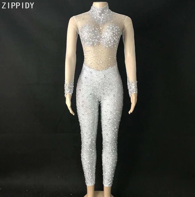 Nightclub Bar Dj Costumes Sexy Rhinestones Jumpsuit Women Gogo One-Pieces  Pole Dance Clothng Drag Queen Stage Costumes DN15688 - AliExpress, queen  dance one piece - thirstymag.com