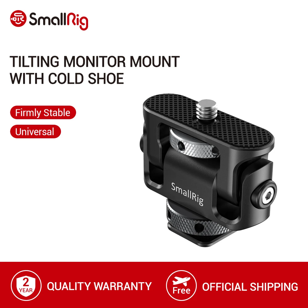 Универсальный Наклонный кронштейн SmallRig с холодным башмаком для SmallHD/Atomos/Blackmagic