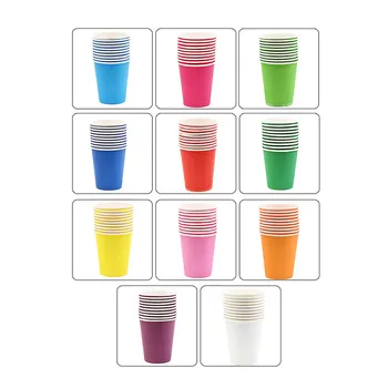 

New Handmade Color Paper Cups 10 Kindergarten Early Education Art Courses Children Creative Parent-child Diy Materials