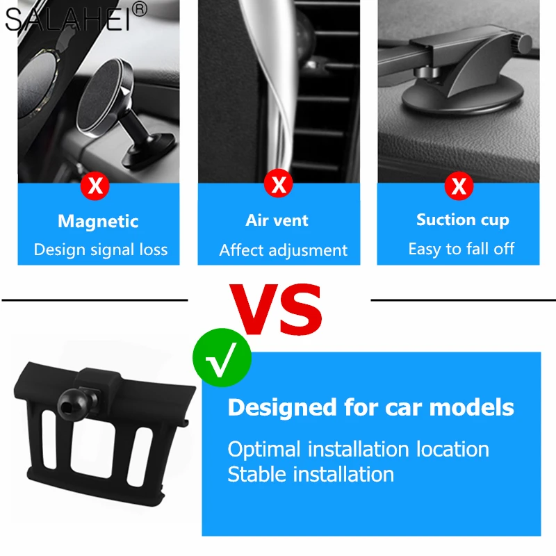 Car Phone Holder For Nissan Qashqai J11 2014-Air Vent Phone Holder Stand Clip For X-trail Rogue T32 Qashqai 2015 phone holder mobile phone holder