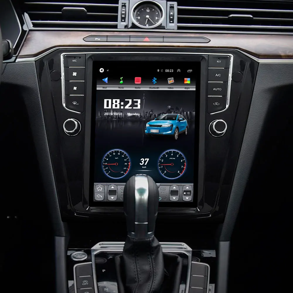 4G Lte 32G вертикальный экран android Мультимедиа Видео Радио плеер для volkswagen sedan Passat B6 2012-16 лет Навигация стерео