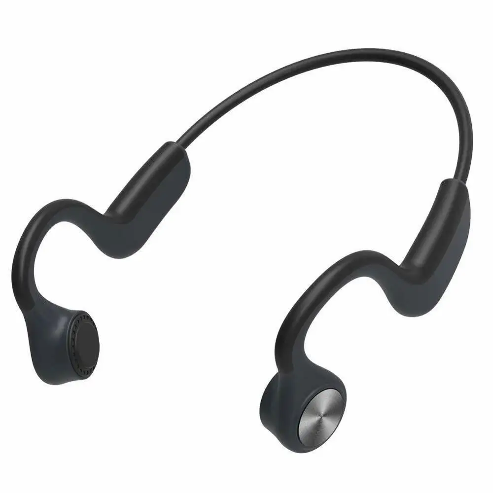 

AKASO Aero Bone Conduction Headphones Open Ear with Microphone Wireless Bluetooth 5.0 Sports Headsets for Jogging Running Sports