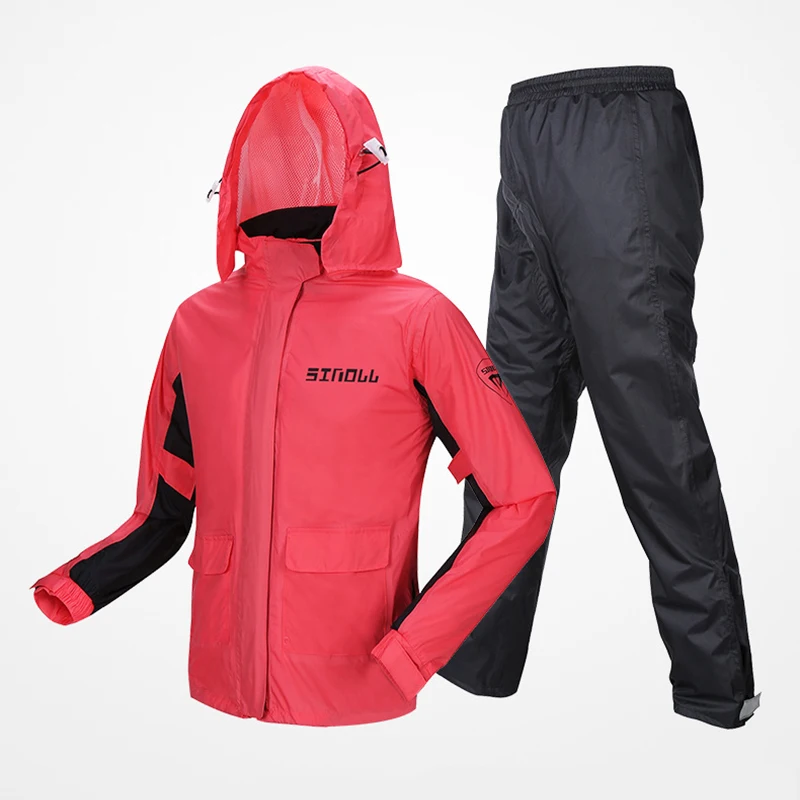 motorcycle raincoat raincoat suit bike raincoat Girl Women Motorcycle Raincoat Biker Waterproof Reflective Riding Protective Impermeable Motociclista 우비 Moto Capa De Chuva 우의