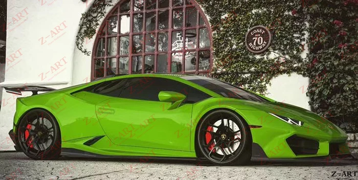 Z-ART Комплект кузова из углеродного волокна для Lamborghini Huracan комплект аэродинамического корпуса из углеродного волокна для Lamboghini LP580 комплект модифицированного корпуса