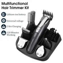11 in 1 Multifunction Hair Clipper Professional Electric Rechargeable Men Hair Beard Trimmer Hair Cutting Machine Accessories