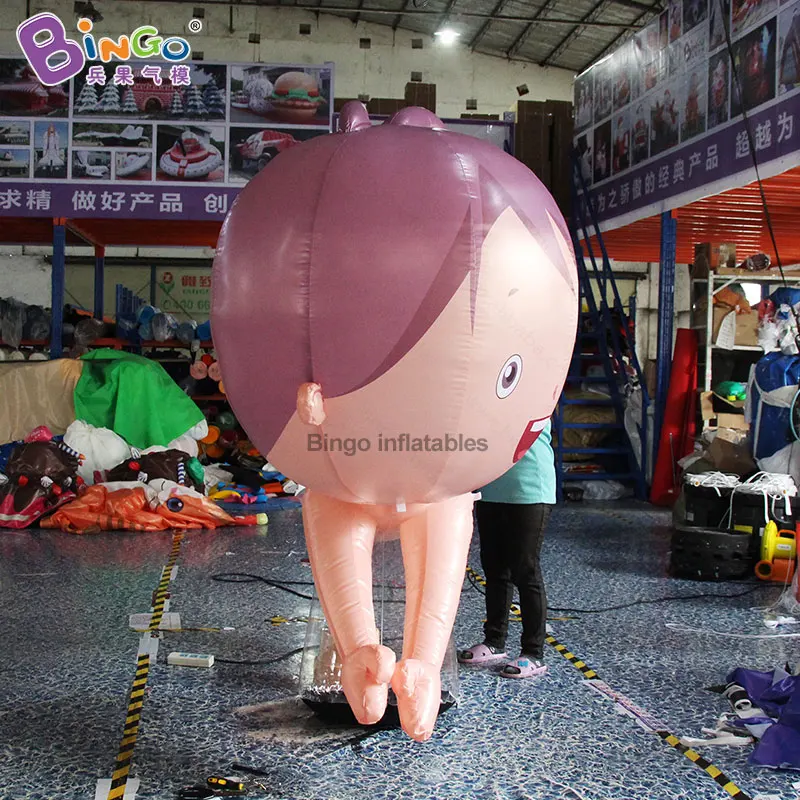 Hot sale inflatable diving athlete / inflatable diving sportsman model or toy adverting the Diving theme project