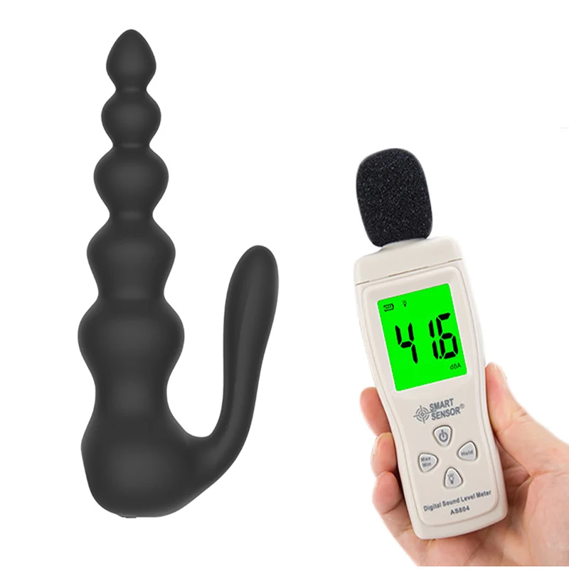 Cashback Offer of  Silicone Anal Plug Mute Female Masturbation 10 Frequency Vibration Remote Control Waterproof USB Ch