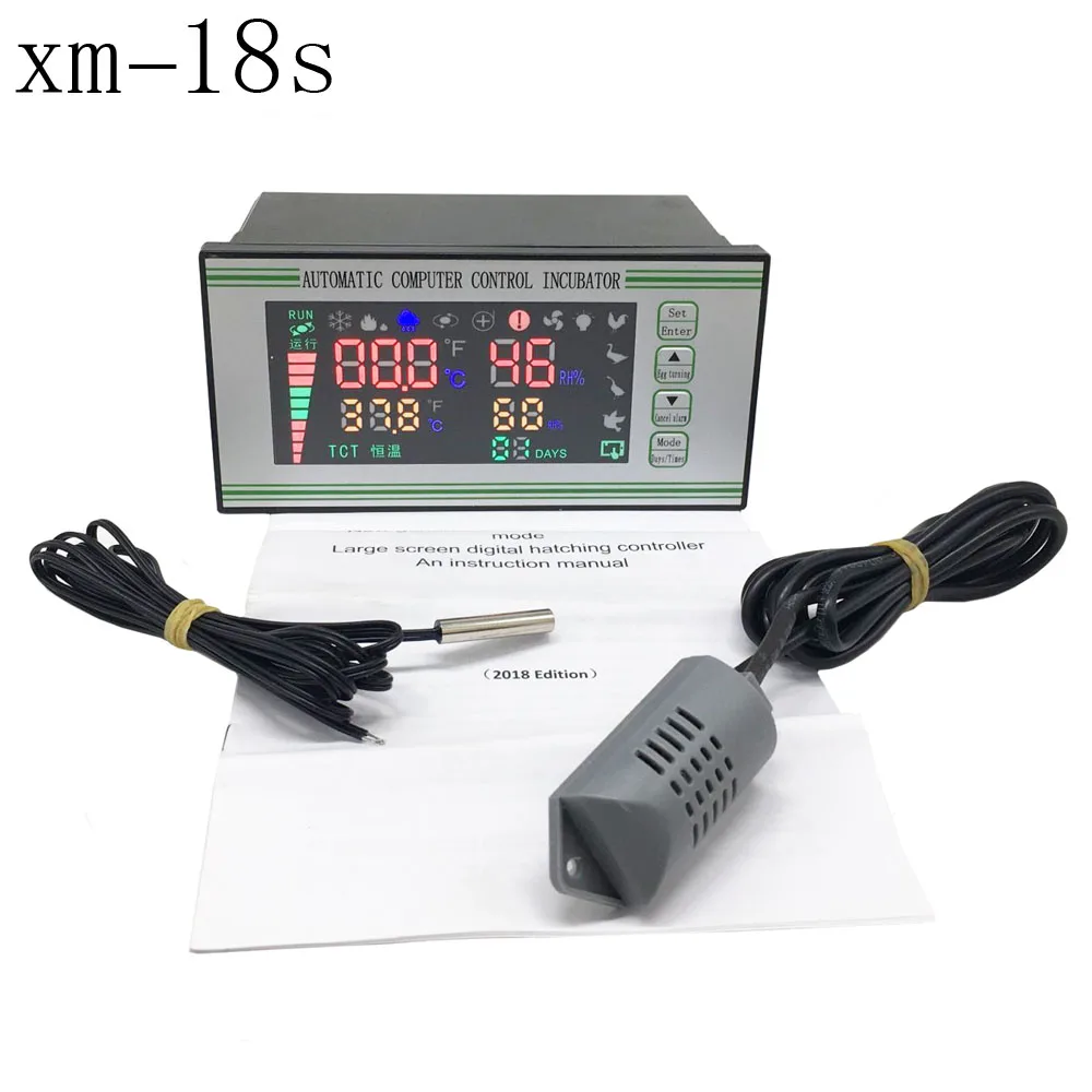 XM-18Smultifunction Egg Incubator Controller Thermostat Hygrostat Full Digital Automatic Control High Quality Parts | Дом и сад