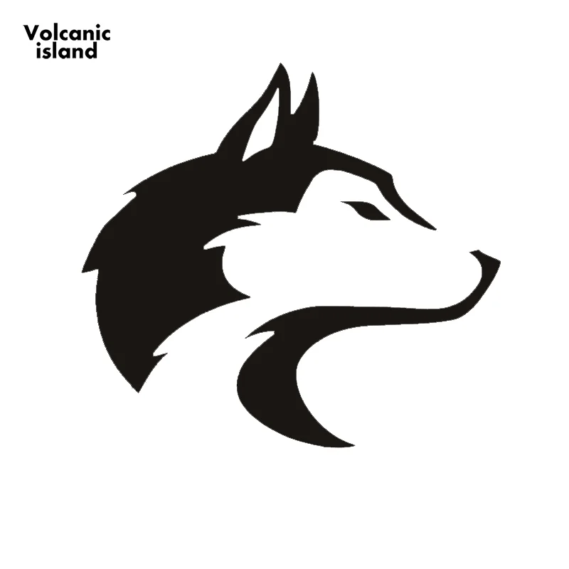 13 см X Husky Pet Dog Alaska Sled Wolf Canine Coyote Snow Car Truck Bumper Window наклейка для автомобиля Стайлинг |