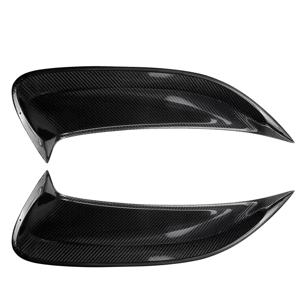 Pair Carbon Fiber Side Vents For Porsche 718 Boxster Cayman Side Air Intakes Vents Auto Accessories Universal