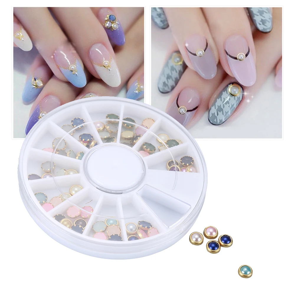 DIY милые новые наклейки для ногтей 3D дизайна декоративные смешанной формы
