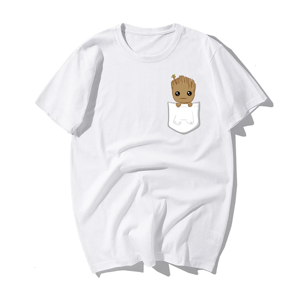 

Groot T Shirt Women Korean Style Kawaii Aesthetic Harajuku Gothic Vintage Cotton Short Sleeve Plus Size Tee Shirt Femme Clothes