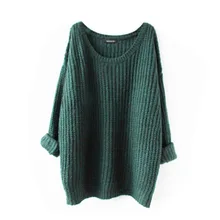 Fashion Medium Length Women Loose Sweaters Round Collar Slim Fit Warm Pullovers Leisure Daily Wear Autumn Female Knitting Tops Fashion Medium Length Women Loose Sweaters Round Collar Slim Fit Warm Pullovers Leisure Daily Wear Autumn Female Knitting Tops
