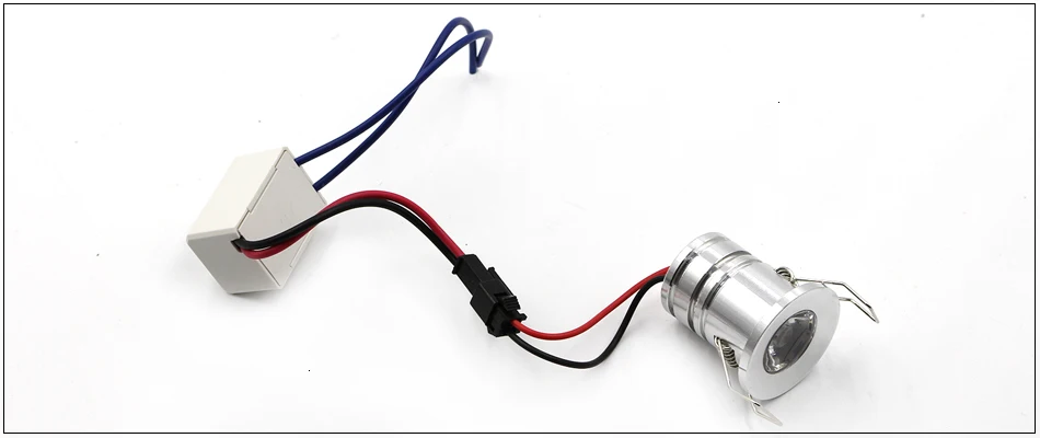 Светодиодный IP44 Водонепроницаемый мини точечный светодиодный светильник серебристого цвета 110 V-220 V 3W Потолочный встраиваемый светильник 27 мм с отверстием для наружного использования