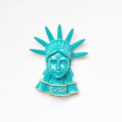 BABELEMI США магниты на холодильник Нью-Йорк Лас-Вегаса Chicago Сан-Франсиско Майями Аляска сувениры магнит на холодильник украшения дома - Цвет: Прозрачный