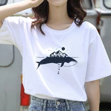 Cheap Fashion Environmental protection theme T-shirt Women Short Sleeved O-neck T-shirt Vintage Vogue Ullzang Tshirt Harajuku Tops Cheap Fashion Environmental protection theme T-shirt Women Short Sleeved O-neck T-shirt Vintage Vogue Ullzang Tshirt Harajuku Tops