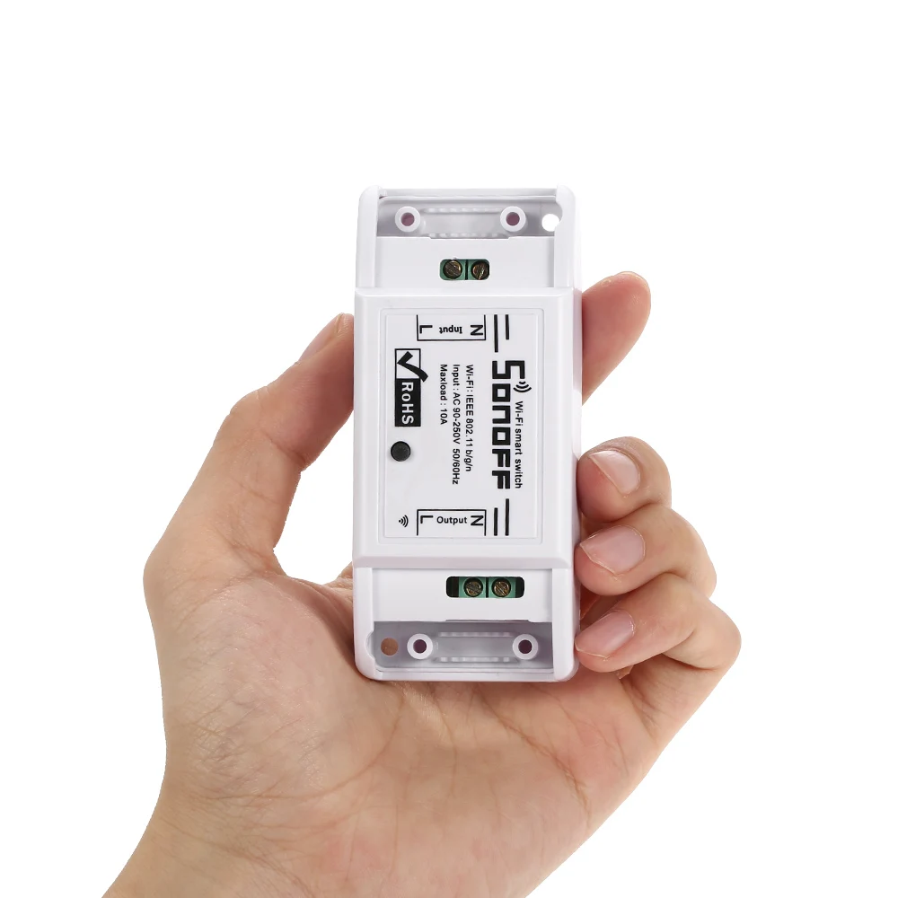 6 шт. SONOFF Wifi переключатель беспроводной пульт дистанционного управления для Google Home таймер переключатель для Android IOS управление Умный дом автоматизация работает