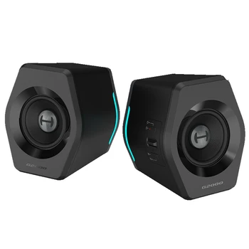 

G2000 gaming speaker 16W RMS power output 2.75 inch full range unit Bluetooth USB sound card AUX input