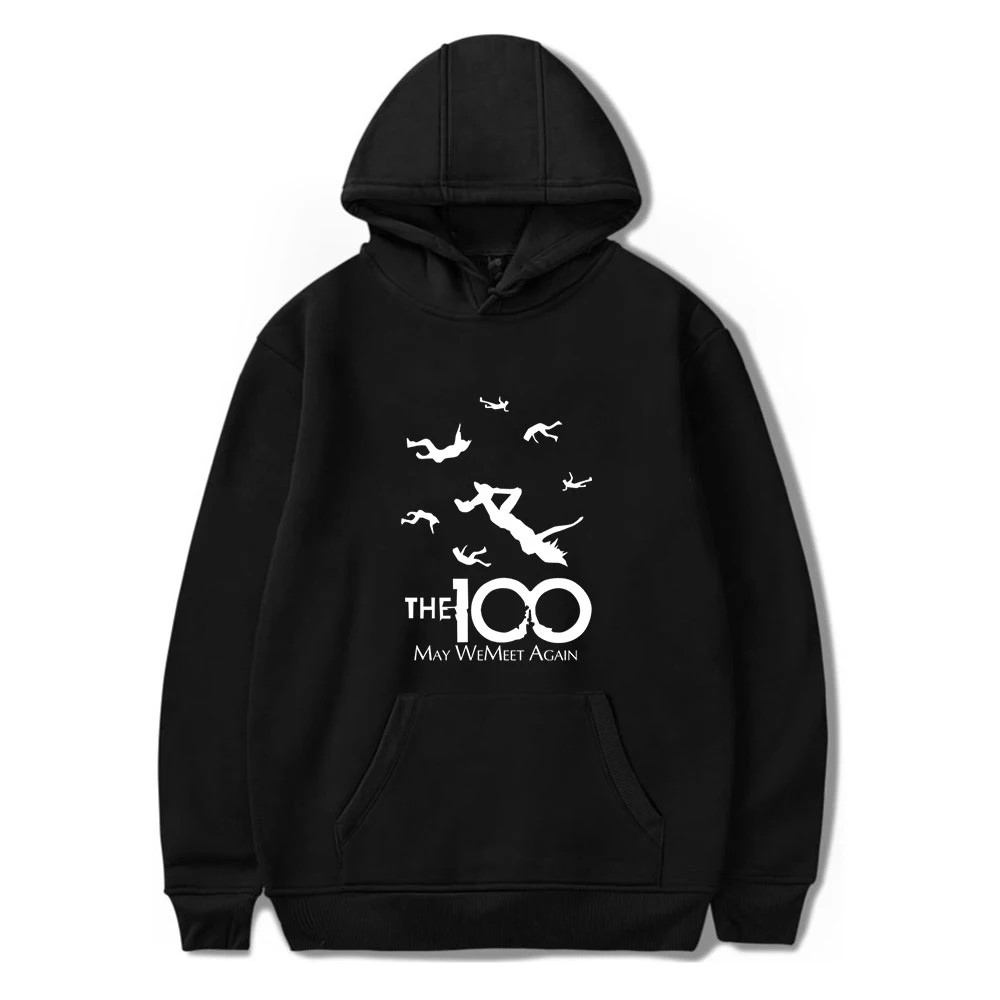 Sudadera con capucha para hombre y mujer, con estampado de la serie de televisión Harajuku, ropa de calle de gran tamaño, informal, a la moda, 100