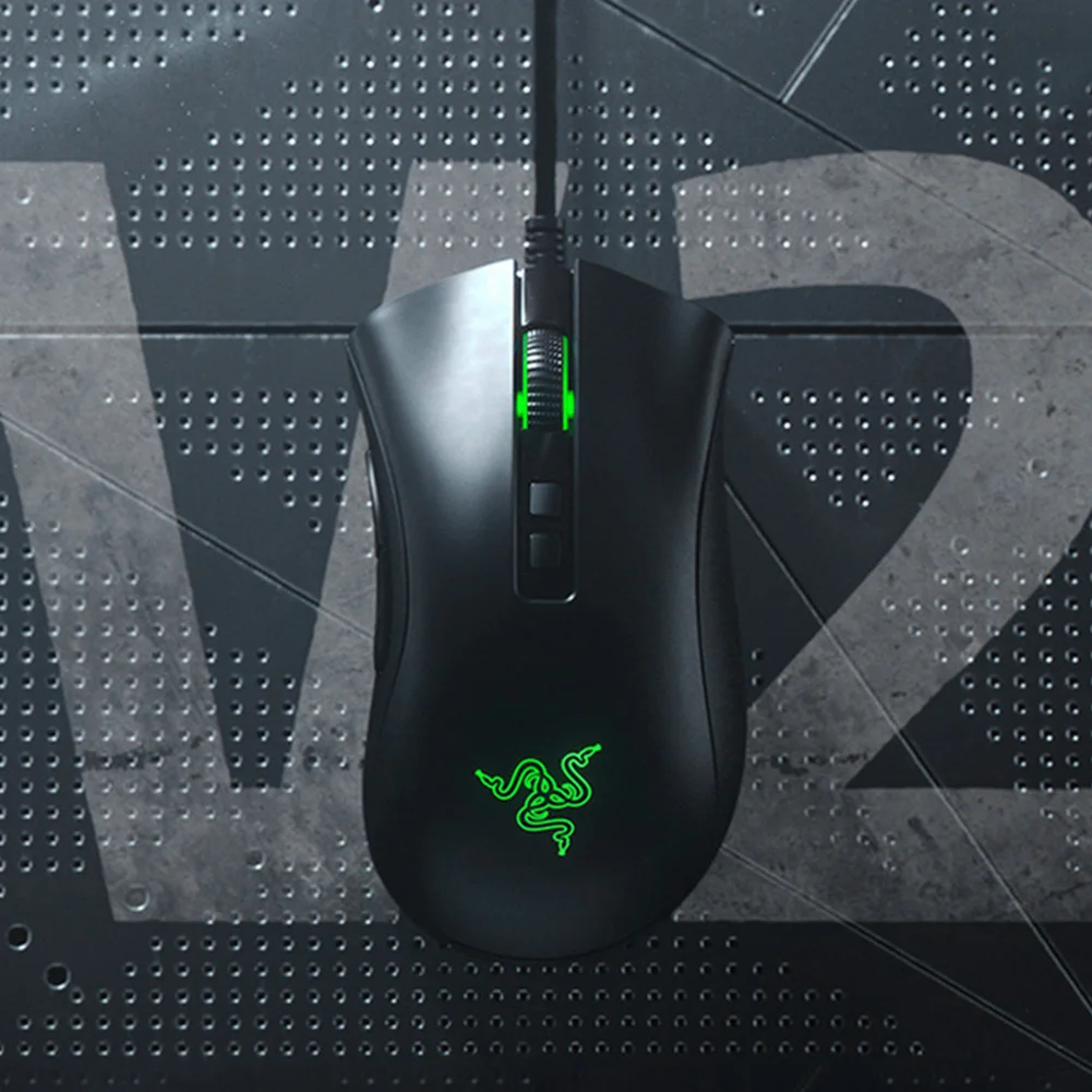 Мышь Проводная DeathAdder V2 7 кнопок 8500 точек/дюйм | Компьютеры и офис