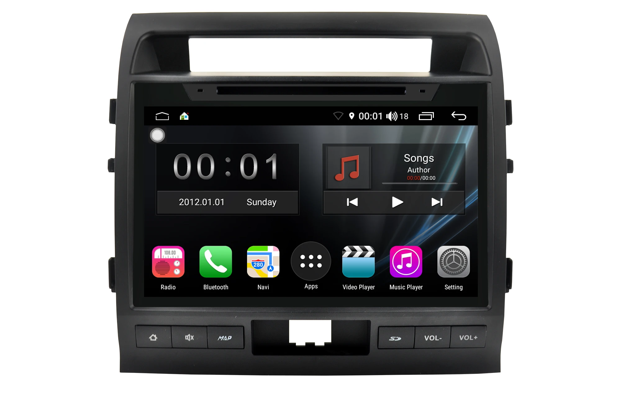 NaweiGe 10,1 дюймов S300 Android Восьмиядерный 9,0 4+ 32 ГБ Автомобильный dvd для Toyota Land Cruiser 200 2008- LC200 Авторадио gps стерео