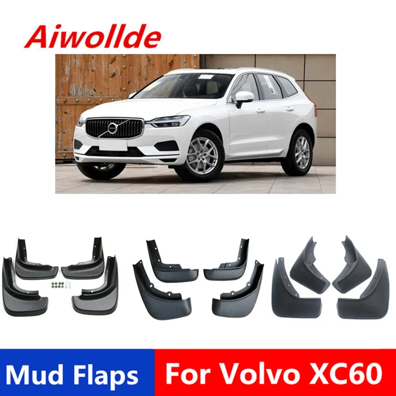 

Car Mud Flaps For Volvo XC60 2009-2019 Mudflaps Splash Guards Mud Flap Front Rear Mudguards Fender