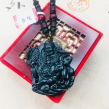 Zheru натуральный и Тянь Moyu резной Живой Будда Jigong кулон с деревянным бисером ожерелье красивые мужчины и женщины свитер цепи