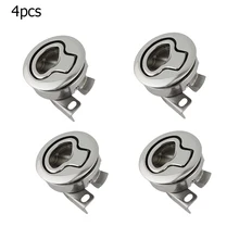 4 шт. морской замок Лифт Slam защелка оборудование нержавеющая сталь заподлицо люк заподлицо защелка для RV яхты Лодка Палуба люк дверь