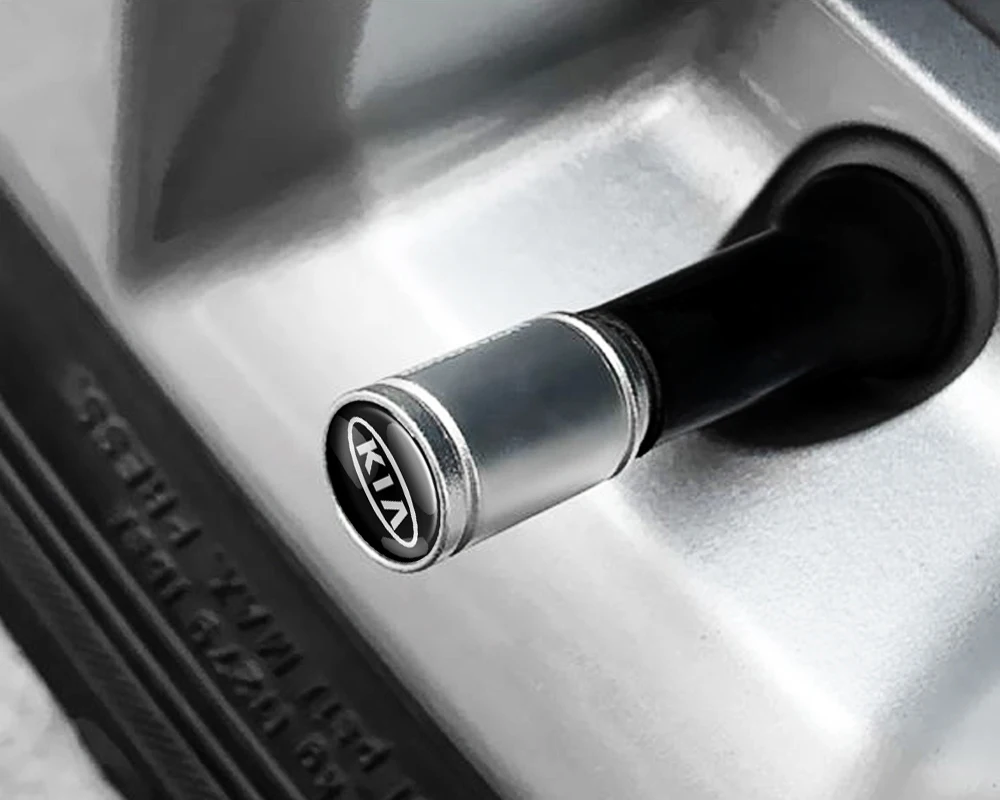 For Kia Sportage Ceed Rio Picanto Sorento Rio 3 Rio 4 K1 K2 K3 K4 4Pcs Car Tire Wheel Valve Cap Air Cover Badge Car Styling For Kia Sportage Ceed Rio Picanto Sorento Rio 3 Rio 4 K1 K2 K3 K4 4Pcs Car Tire Wheel Valve Cap Air Cover Badge Car Styling