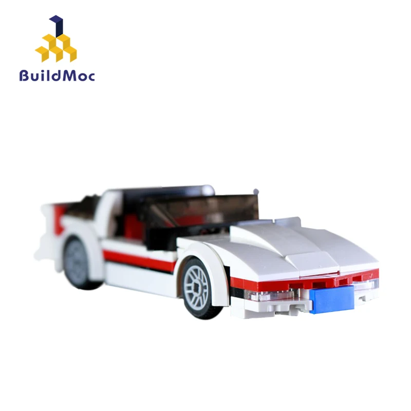 Buildmac City Roadster The A team Faceman C4 строительные блоки Moc 11247 велосипедные игрушки для детей