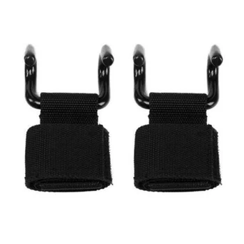 

Newly 1 Pair Strong Hook Grips Straps Train To The Next Level Weight Lifting Strength Training