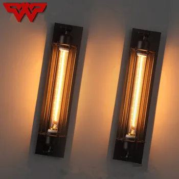 

E27 Vintage Edison LED Wall Light Modern Corridor Vintage Retro Industrial 110-220V Wall Lamp Led W-filament Indoor LED Light