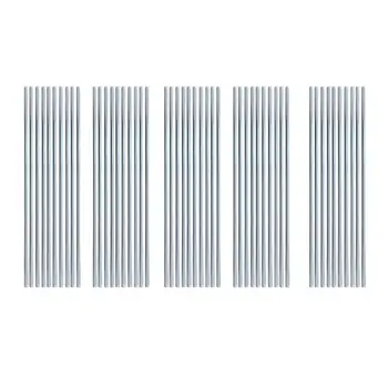 

50Pcs 2mm 50cm/19.7" Low Temperature Aluminum Welding Wire Flux Core Soldering Rod WE53 Copper Replacement No Need Solder Powder