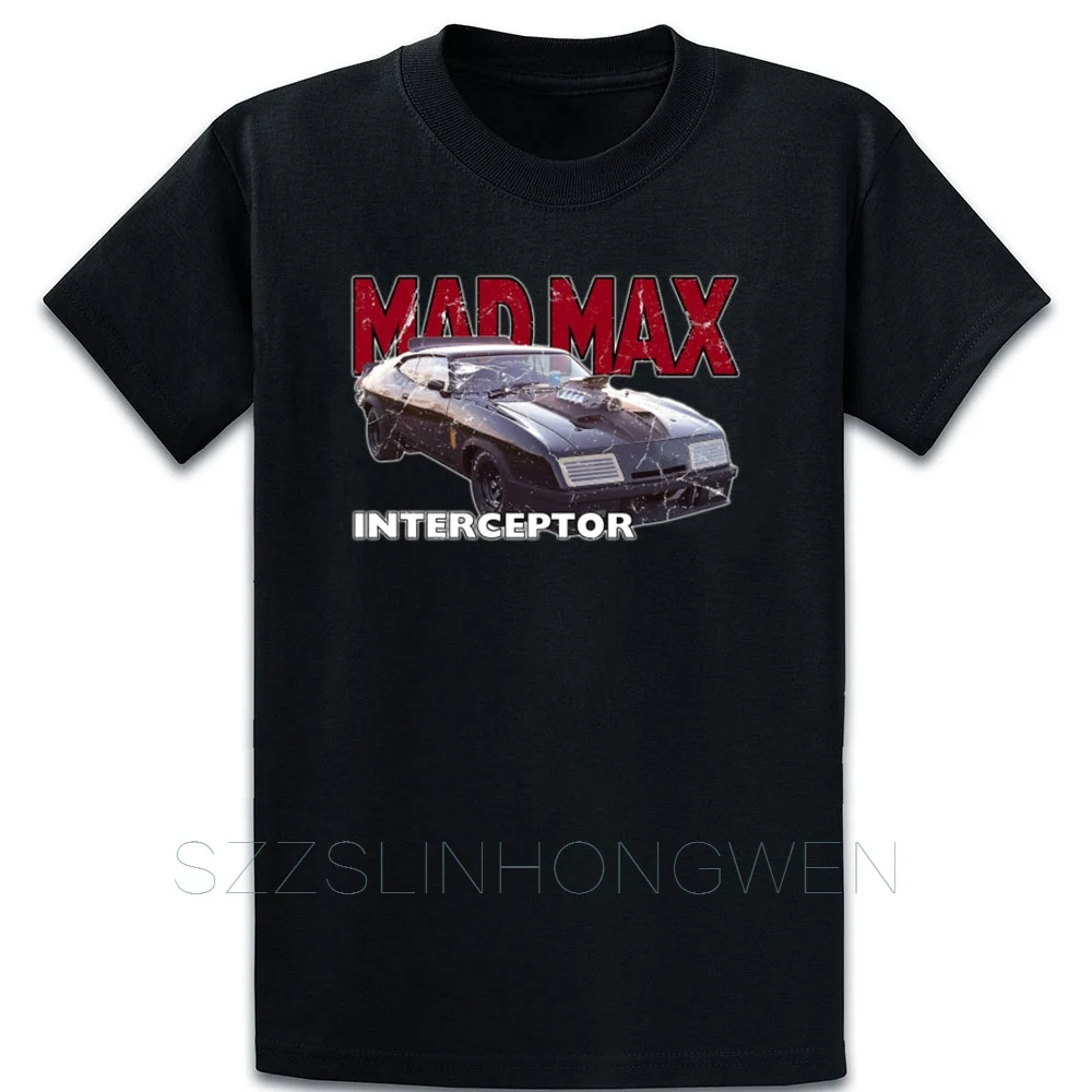 Mad Max Interceptor, подарок на день рождения, футболка с принтом, тонкие фотографии, весна-осень, большие размеры, хлопковая забавная рубашка