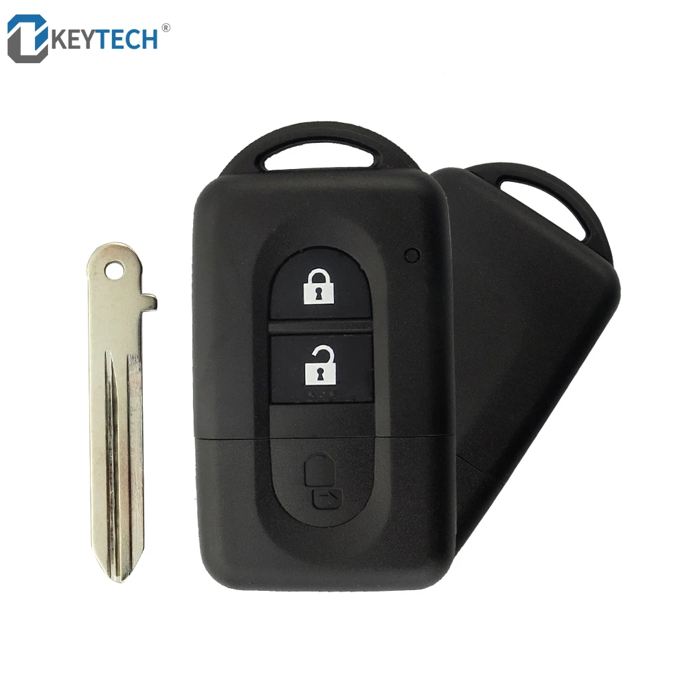 

OkeyTech New Replacement Remote Car Key Shell For Nissan MICRA Xtrail QASHQAI JUKE DUKE NAVARA NOTE PATHFINDER 2 Buttons