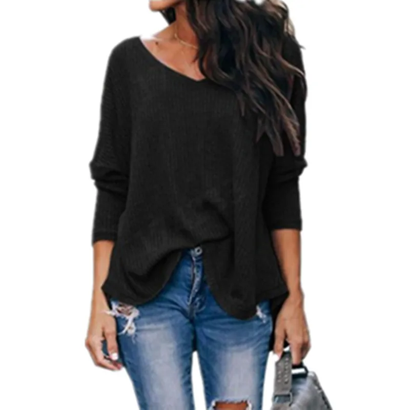 

Women's Autumn And Winter Sales Of Leopard-Print Patchwork Loose Long-Sleeved T-Shirts Hand Wash Ladies Fashion N15