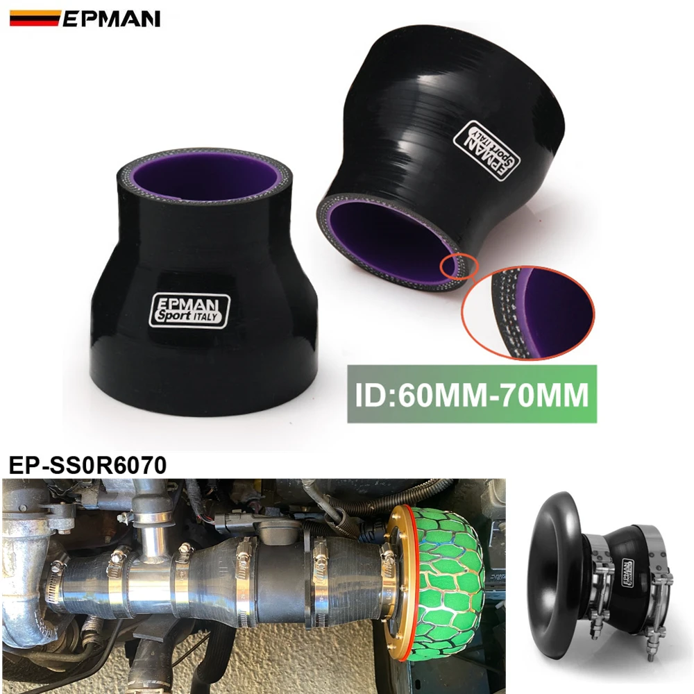 2.36"-2.75" 60mm-70mm SILICONE STRAIGHT REDUCER HOSE For BMW E39 5 series Facelift 2000-2003 EP-SS0R6070 |