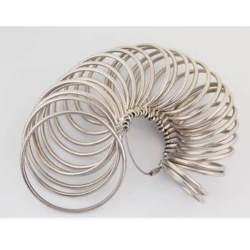 

Ring Measure Set Ring Sizer Metal Ring Measure Tool Set For Diameter Of Rings, Ring Jewelry
