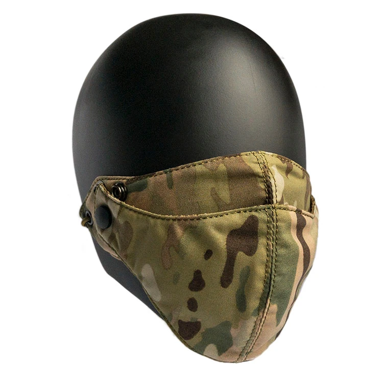 Уличная полумаска Cordura тактическое защитное снаряжение камуфляжная маска
