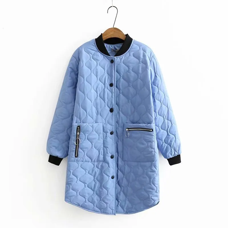 Warm Winter Long Coats For Woman Plus Size Full Sleeve Fashion Korean Style Casual Parka Women Jackets For Women Plus Size 4XL