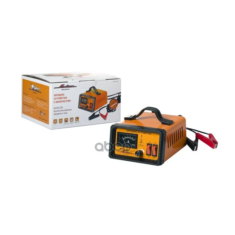 Goods Ach-5a-06 Зарядное Устройство 5а 6в/12в, Амперметр, Ручная Регулировка Зарядного Тока Airline AIRLINE арт. ACH-5A-06