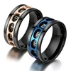 Anxiety Ring Fidget Spinner Rings For Women Stainless Steel Rings Fidgets Rotate Freely Anti Stress Accessories Men's Jewelry 2