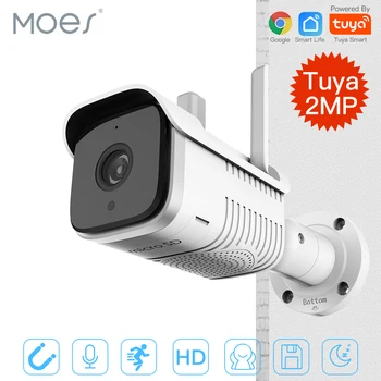 

Tuya Smart Outdoor IP65 Waterproof WiFi Two-Way Audio Camera HD 1080P Network Night Vision IP Camera
