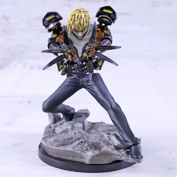 

Anime One Punch Man Genos Battle Ver. Statue PVC Figure Model Toy