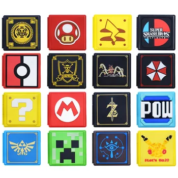 

2020 17colors 12in1 For NS Game Card Case Storage Box For Nintend Switch Game Memory SD Card Holder Carry Cartridge Box