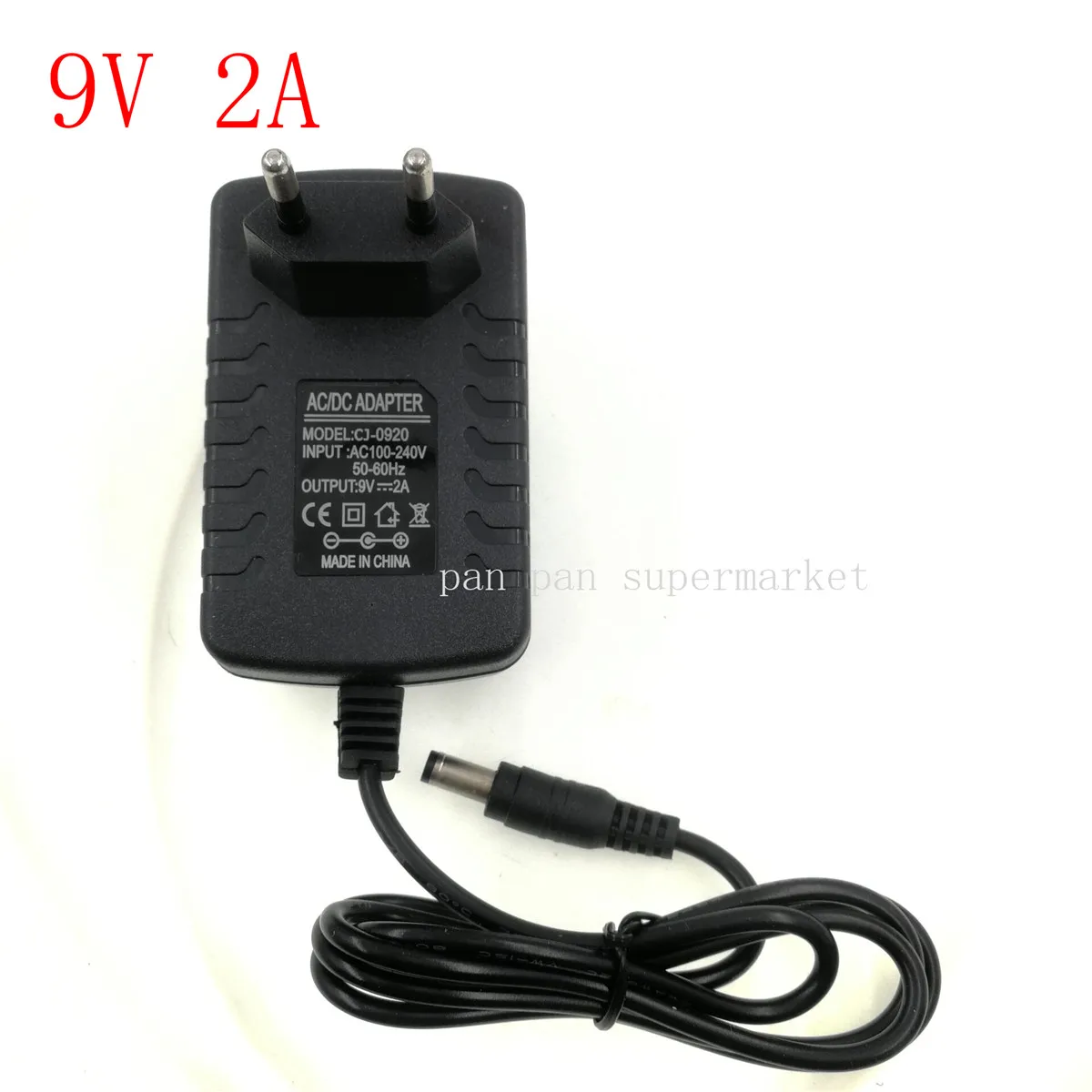 

Power Supply Charger Adapter DC 9V 2A Adaptor DC 9 Volt DC Swiching EU 220V To 12V Led Strip lamp