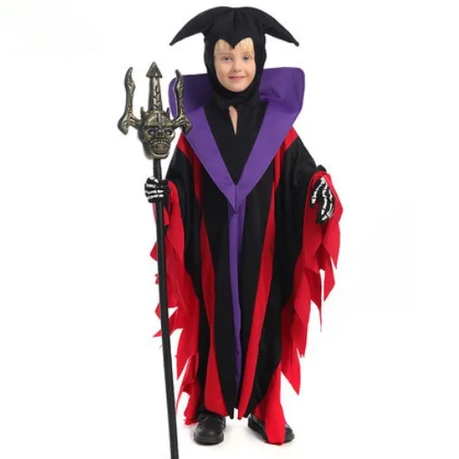 devil horns cotumes for children halloween cosplay clothes carnival clothing party dress up
