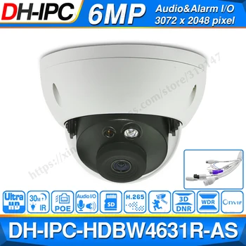 

Dahua IPC-HDBW4631R-AS 6MP IP Camera POE IK10 IP67 Audio In/out & Alarm SD Card Slot Upgrade from IPC-HDBW4431R-AS