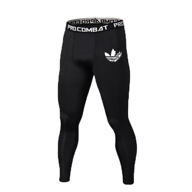 Компрессионные штаны для бега, мужские спортивные Леггинсы, спортивная одежда для фитнеса, длинные брюки, штаны для тренировок, обтягивающие леггинсы, Hombre - Цвет: Photo color